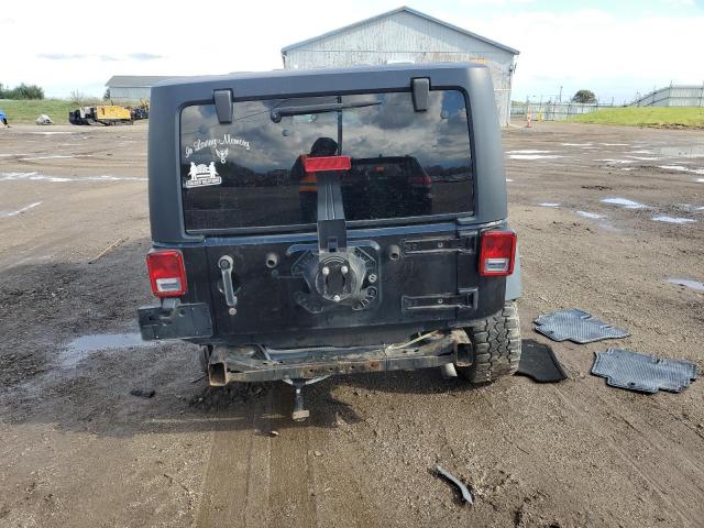 1C4BJWDG0FL509674 - 2015 JEEP WRANGLER U SPORT შავი ფოტო 6