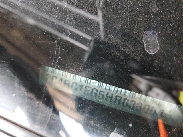 2C4RC1EG5HR838004 - 2017 CHRYSLER PACIFICA TOURING L PLUS SILVER photo 14