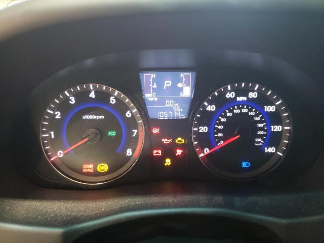 KMHCT5AE5HU326548 - 2017 HYUNDAI ACCENT SE ORANGE photo 9