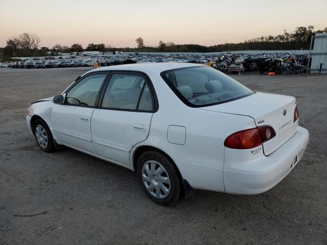 1NXBR12E61Z535630 - 2001 TOYOTA COROLLA CE თეთრი ფოტო 2