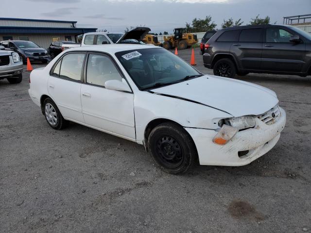 1NXBR12E61Z535630 - 2001 TOYOTA COROLLA CE თეთრი ფოტო 4