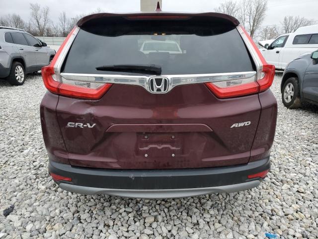 7FARW2H53JE071637 - 2018 HONDA CR-V EX RED photo 6