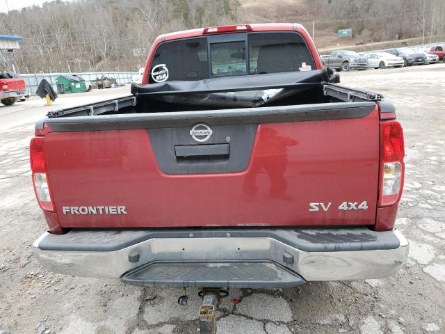 1N6AD0EV4JN727950 - 2018 NISSAN FRONTIER S RED photo 6