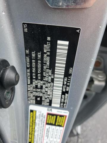 4T3BA3BB3FU074460 - 2015 TOYOTA VENZA LE ვერცხლისფერი ფოტო 13