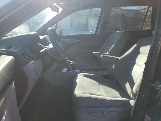 5FNYF6H31JB033661 - 2018 HONDA PILOT EX Сірий фото 7