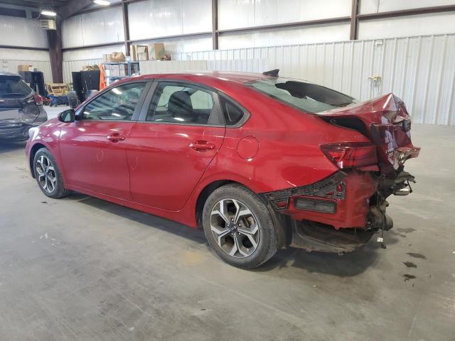 3KPF24AD3LE169504 - 2020 KIA FORTE FE 红色 照片 2