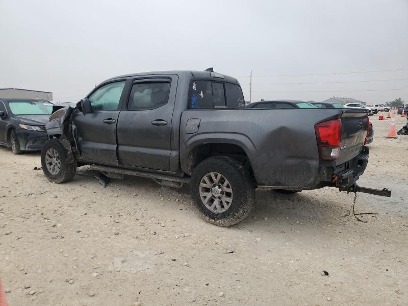 3TMCZ5AN2KM245361 - 2019 TOYOTA TACOMA DOUBLE CAB BLACK photo 2