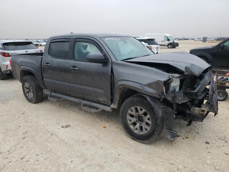 3TMCZ5AN2KM245361 - 2019 TOYOTA TACOMA DOUBLE CAB BLACK photo 4