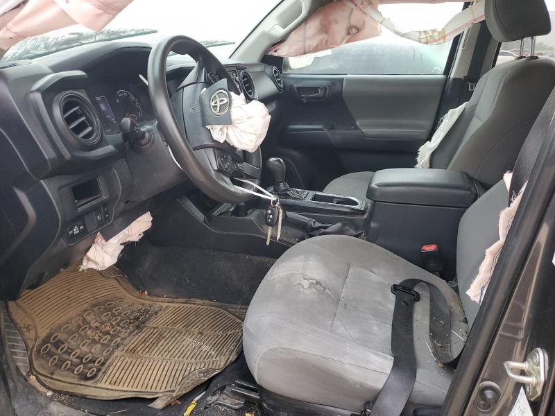 3TMCZ5AN2KM245361 - 2019 TOYOTA TACOMA DOUBLE CAB BLACK photo 7