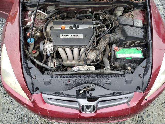 1HGCM56673A062229 - 2003 HONDA ACCORD EX Бордовий фото 11