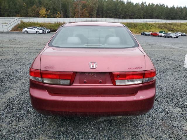 1HGCM56673A062229 - 2003 HONDA ACCORD EX Бордовий фото 6