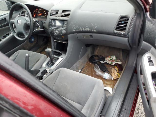 1HGCM56673A062229 - 2003 HONDA ACCORD EX Бордовий фото 8