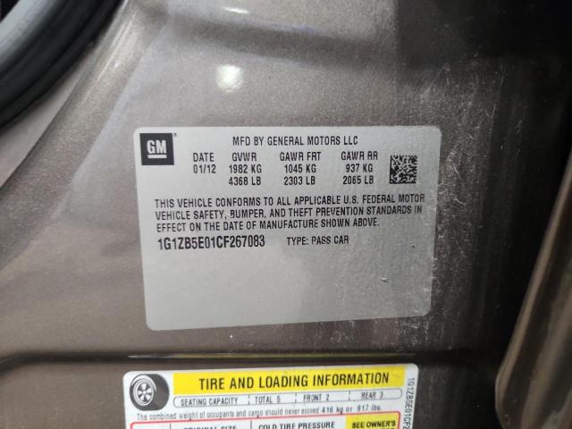 1G1ZB5E01CF267083 - 2012 CHEVROLET MALIBU LS Braun Foto 13