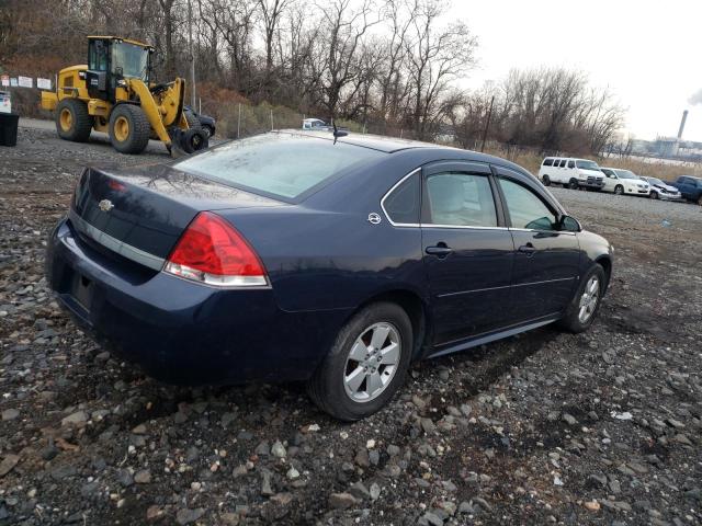 2G1WT57N191160852 - 2009 CHEVROLET IMPALA 1LT BLUE photo 3