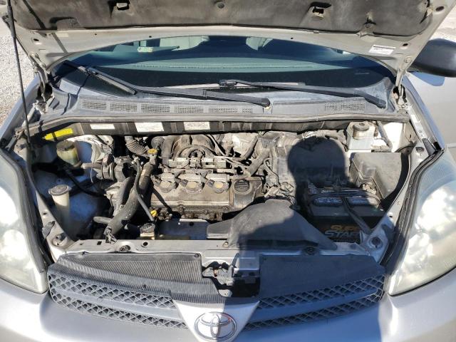 5TDBA23C94S015817 - 2004 TOYOTA SIENNA LE SILVER photo 12