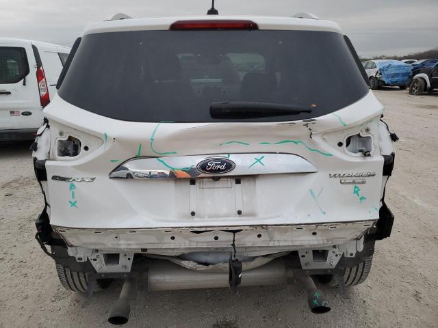 1FMCU9J96FUB71576 - 2015 FORD ESCAPE TITANIUM WHITE photo 6