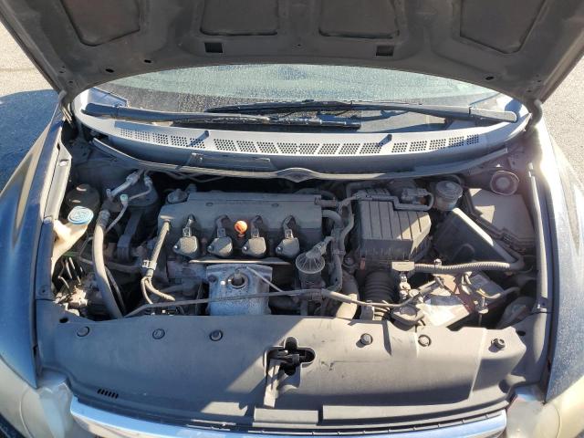 2HGFA16568H340892 - 2008 HONDA CIVIC LX BLACK photo 11