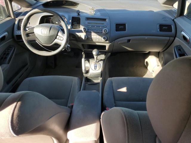 2HGFA16568H340892 - 2008 HONDA CIVIC LX BLACK photo 8