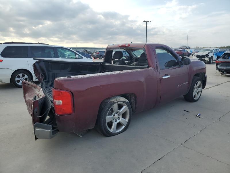 1GCEC14X99Z159795 - 2009 CHEVROLET SILVERADO C1500 წითელი ფოტო 3