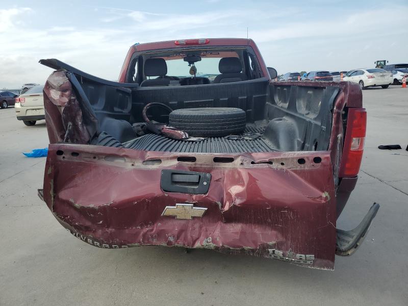 1GCEC14X99Z159795 - 2009 CHEVROLET SILVERADO C1500 წითელი ფოტო 6