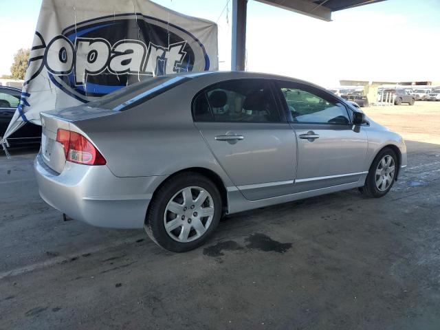 2HGFA165X8H330446 - 2008 HONDA CIVIC LX Сріблястий фото 3
