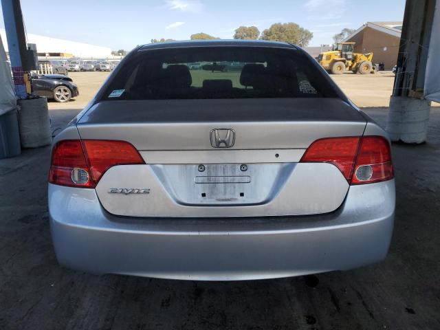 2HGFA165X8H330446 - 2008 HONDA CIVIC LX Сріблястий фото 6