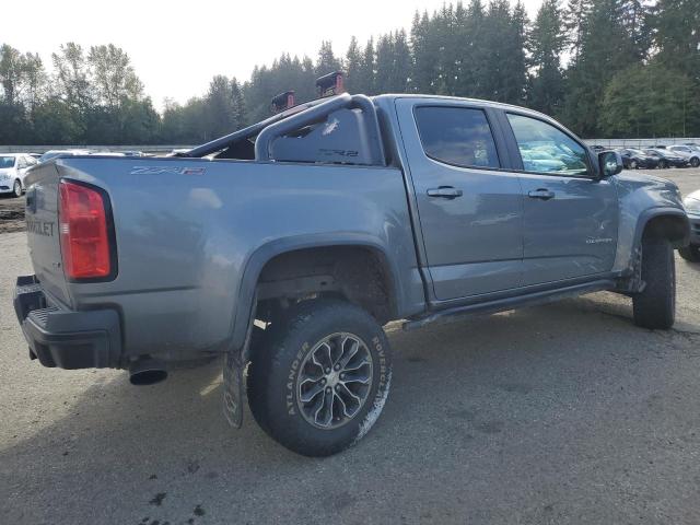 1GCGTEEN4M1118897 - 2021 CHEVROLET COLORADO ZR2 GRAY photo 3