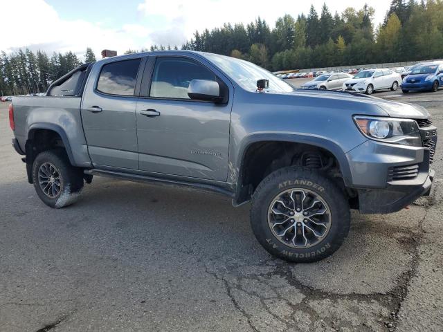 1GCGTEEN4M1118897 - 2021 CHEVROLET COLORADO ZR2 GRAY photo 4