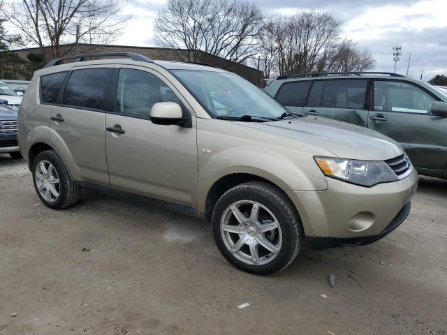 JA4MT31X77Z005329 - 2007 MITSUBISHI OUTLANDER LS BEIGE photo 4