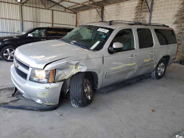 1GNSCJE00BR179838 - 2011 CHEVROLET SUBURBAN C1500 LT SILVER photo 1