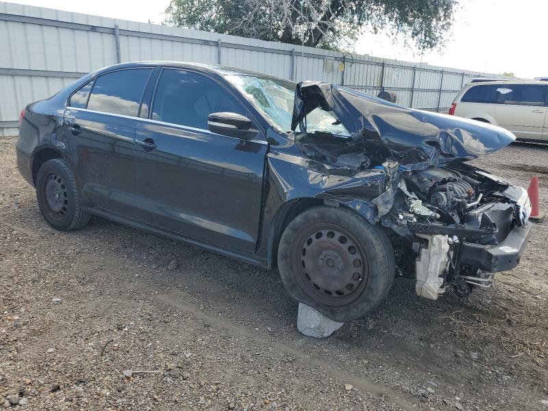 3VWDP7AJXDM216077 - 2013 VOLKSWAGEN JETTA SE BLACK photo 4