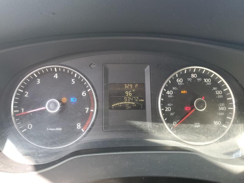 3VWDP7AJXDM216077 - 2013 VOLKSWAGEN JETTA SE BLACK photo 9