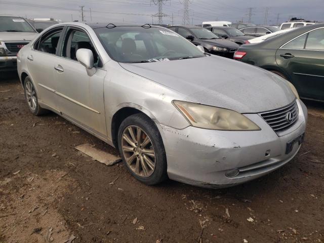 JTHBJ46G972043136 - 2007 LEXUS ES 350 SILVER photo 4