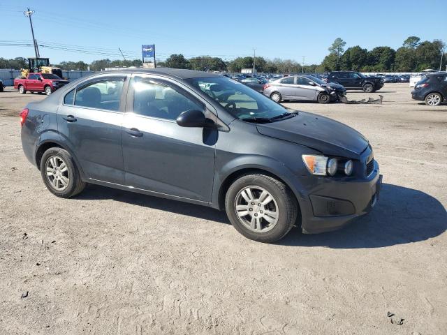 1G1JC5SG2F4202156 - 2015 CHEVROLET SONIC LT BLACK photo 4