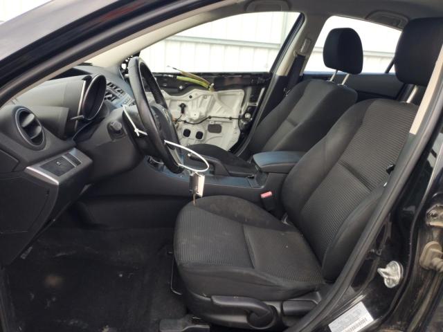 JM1BL1V71C1671283 - 2012 MAZDA 3 I BLACK photo 7