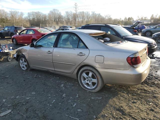 4T1BE32K55U970481 - 2005 TOYOTA CAMRY LE BEIGE photo 2