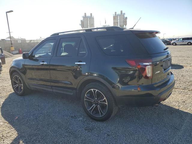 1FM5K8GT1EGC01866 - 2014 FORD EXPLORER SPORT BLACK photo 2