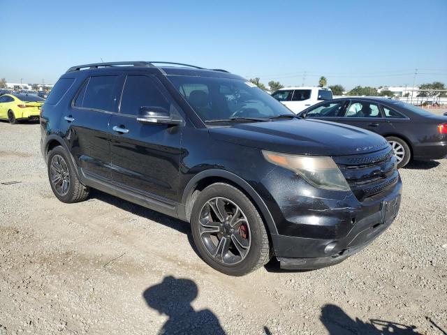 1FM5K8GT1EGC01866 - 2014 FORD EXPLORER SPORT BLACK photo 4