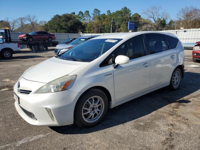 JTDZN3EU4D3281553 - 2013 TOYOTA PRIUS V WHITE photo 1