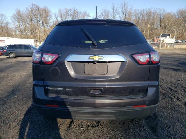 1GNKVGKD2HJ190674 - 2017 CHEVROLET TRAVERSE LT GRAY photo 6