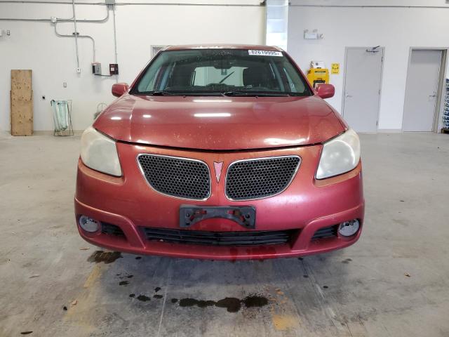 5Y2SL65816Z461942 - 2006 PONTIAC VIBE 红色 照片 5