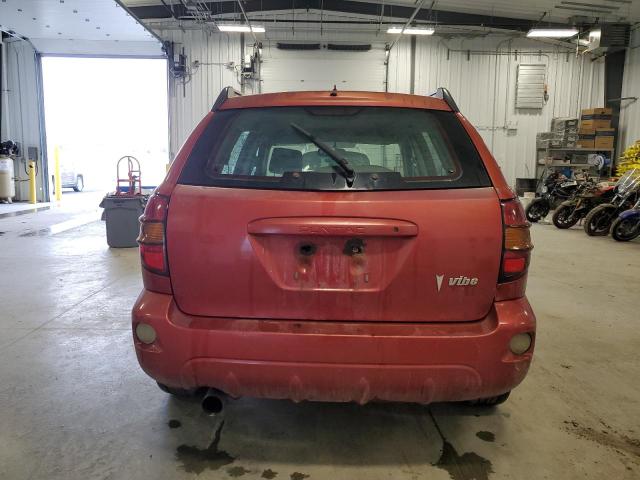 5Y2SL65816Z461942 - 2006 PONTIAC VIBE 红色 照片 6