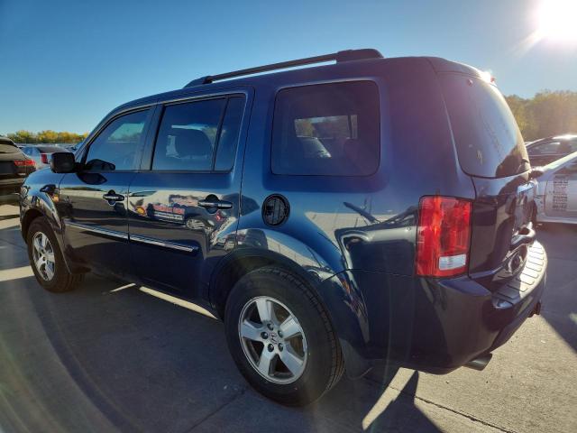 5FNYF4H58BB038749 - 2011 HONDA PILOT EXL 蓝色 照片 2