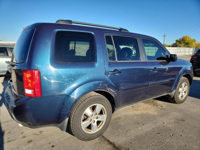 5FNYF4H58BB038749 - 2011 HONDA PILOT EXL 蓝色 照片 3