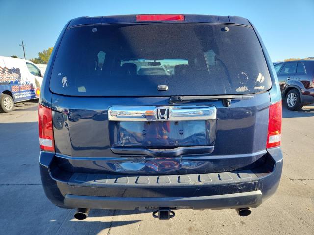 5FNYF4H58BB038749 - 2011 HONDA PILOT EXL 蓝色 照片 6