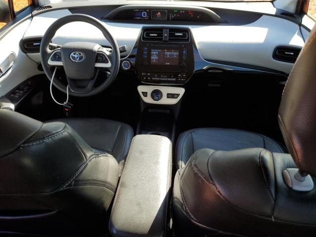 JTDKBRFU6G3525025 - 2016 TOYOTA PRIUS RED photo 8