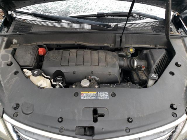 1GNKVGKD3DJ260659 - 2013 CHEVROLET TRAVERSE LT BLACK photo 12