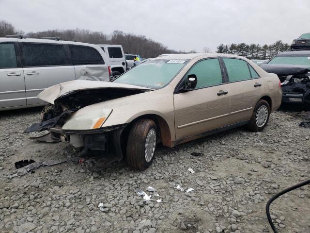 1HGCM56157A186445 - 2007 HONDA ACCORD VALUE TAN photo 1