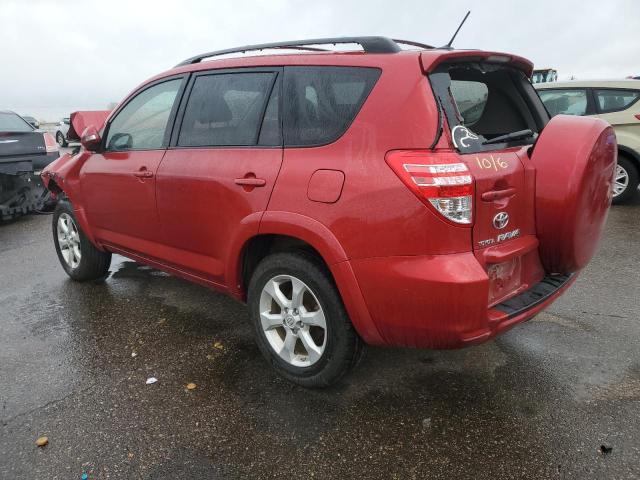 JTMZF31V79D007731 - 2009 TOYOTA RAV4 LIMITED RED photo 2