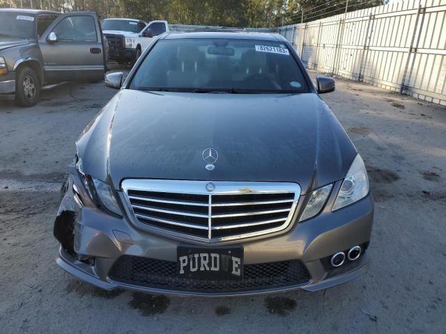 WDDHF5GBXAA241961 - 2010 MERCEDES-BENZ E 350 GRAY photo 5